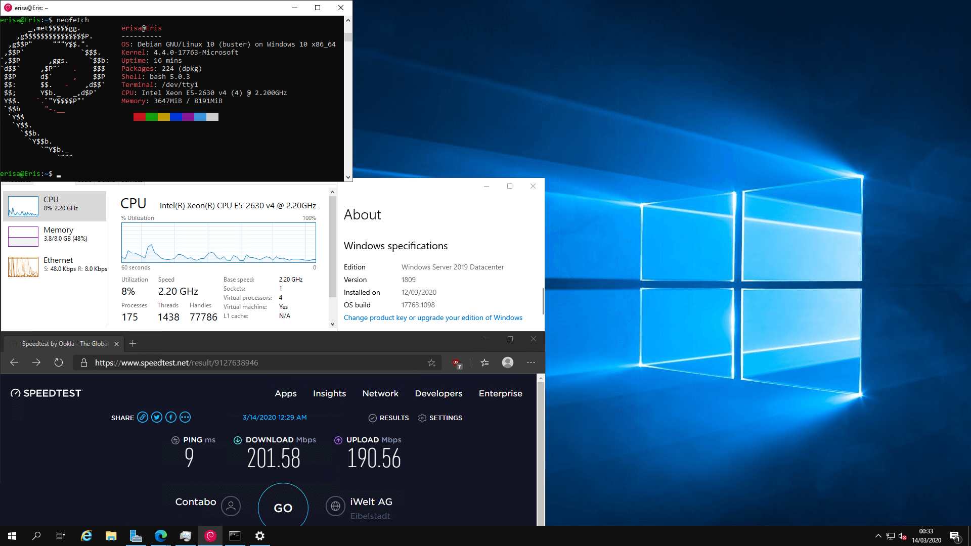 Install Windows on a Contabo VPS